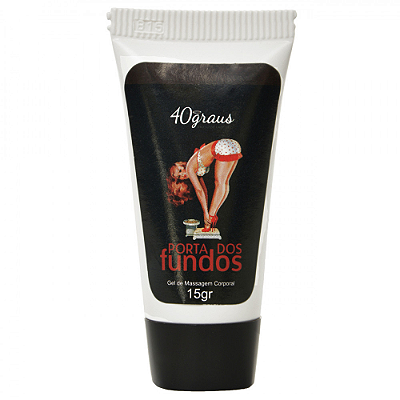 PORTA DOS FUNDOS SEM AROMA ANESTESICO 15GR 40GRAUS