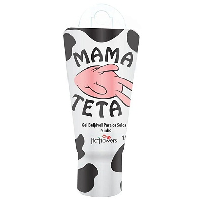 GEL BEIJÁVEL MAMA TETA PARA OS SEIOS 15G - HOT FLOWERS