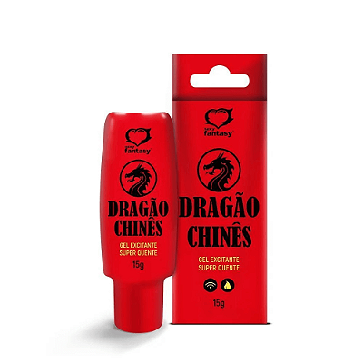 GEL EXCITANTE DRAGÃO CHINÊS UNISSEX 15G - SEXY FANTASY
