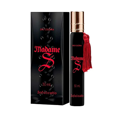 PERFUME MADAME S FEMININO AFRODISIACO  30ML SOFISTICATTO