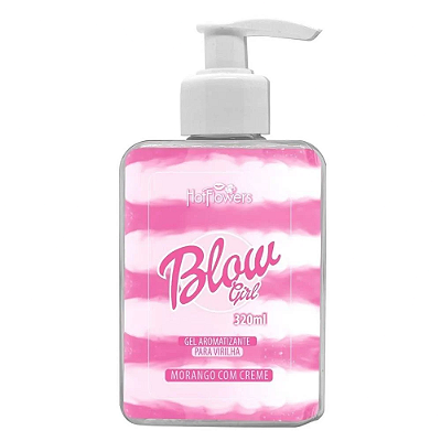 BLOW GIRL GEL AROMATIZANTE PARA VIRILHA 320ML - HOT FLOWERS