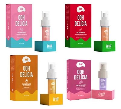 OOH DELÍCIA CALDA PICANTE SABORES 11G - INTT