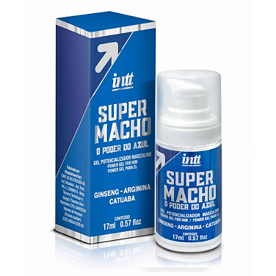 SUPER MACHO GEL POTENCIALIZADOR MASCULINO 17ML - INTT