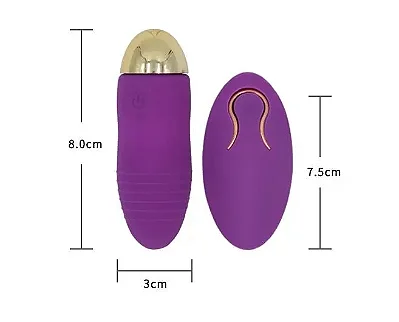 CÁPSULA VIBRATORIA COM CONTROLE REMOTO
