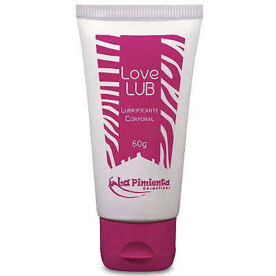 GEL LUBRIFICANTE LOVE LUB 60g - LINHA COMPLETA - LA PIMENTA