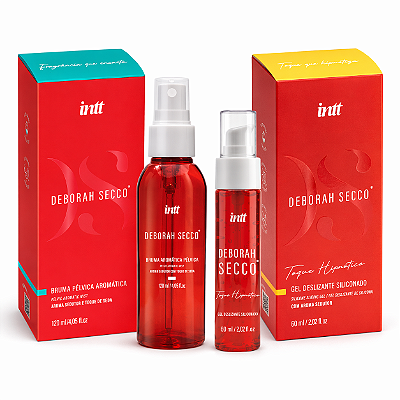 KIT DESEJO INTENSO BRUMA 120ML + GEL SILICONADO 60ML LINHA DEBORAH SECCO