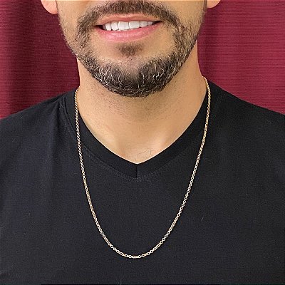 CORDÃO ELO PORTUGUES 1MM