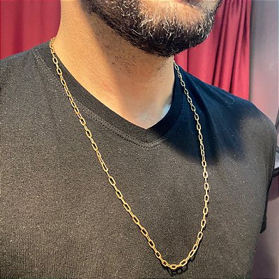 CORDÃO CADEADO 2MM