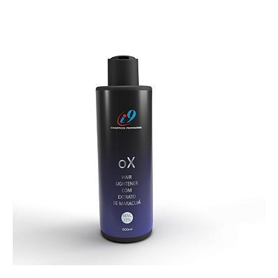 Ox Hair Linghtener 900ml: Com Extrato de maracujá  40 VL 12% de Peróxido  de Hidrogênio.