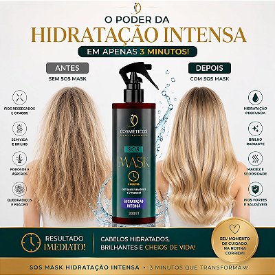S.O.S MASK HIDRATAÇÃO ISNTENSE