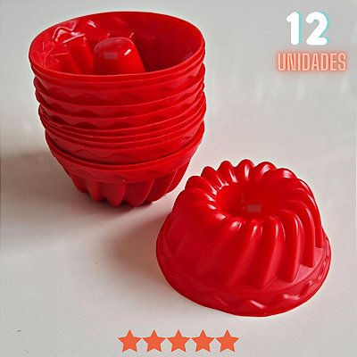 Forma de Mini Pudim - 12cm - Unidade