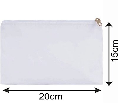NECESSAIRE 20cmX15cm PARA SUBLIMAÇÃO