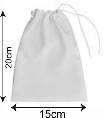 50 SAQUINHOS 15cmX20cm PARA SUBLIMAÇÃO
