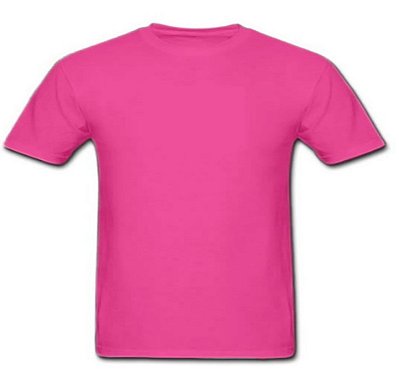 10 CAMISAS COR ROSA