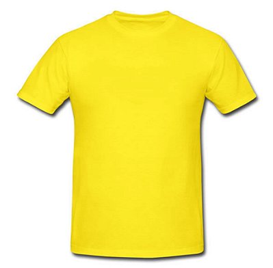 10 CAMISAS COR AMARELA