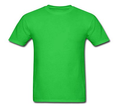10 CAMISAS COR VERDE
