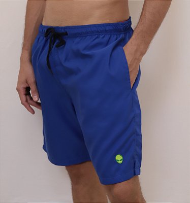 Short Liso Invasor Azul