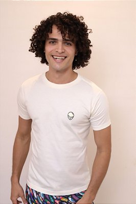 Camiseta Concept fit masculina 100% algodão - Bege
