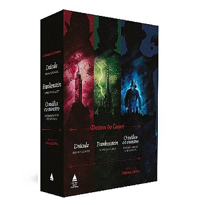 Box Mestres do Terror - Frankenstein, Drácula e o Médico e o Monstro