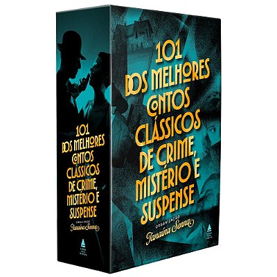 Box 101 dos melhores contos clássicos de crime, mistério e suspense