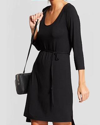 Vestido de Malha Sensível para Mulheres