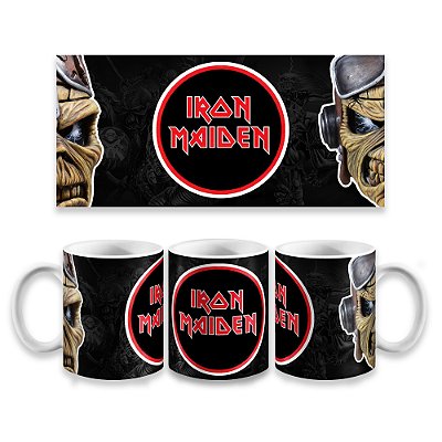 Caneca Eddie Heads Iron Maiden