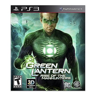 Jogo Green Lantern Rise of the Manhunters - Playstation 3