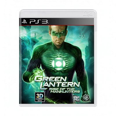 Jogo Green Lantern Rise of the Manhunters - Playstation 3