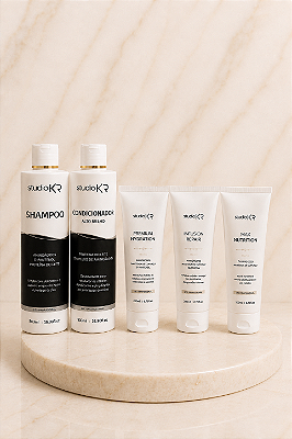 Shampoo + Condicionador + Kit Cronograma