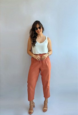 CALÇA LIZ COM ELÁSTICO NO CÓS ATRÁS