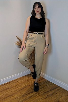 CALÇA CENOURA LUCY CAQUI