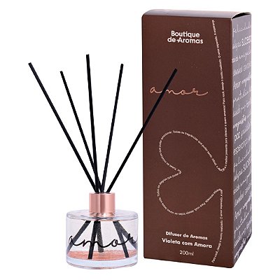 Difusor de Aromas Amor - Violeta com Amora 240ml