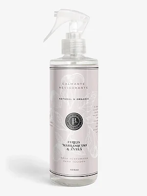 Água Perfumada para Tecidos - Cereja Marrasquino e Avelã - 400ml