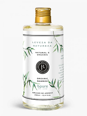 Difusor de Aromas Refil - Organic Bamboo - 250ml