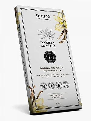 Barra de Cera Perfumada - Vanilla Absoluta - 75g