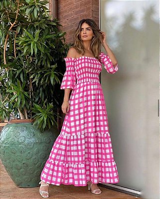 Vestido Vichy