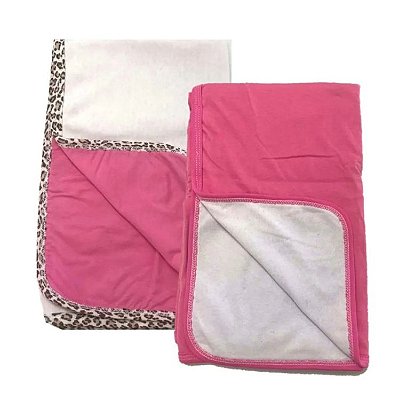 Kit Manta Em Suedine Fio 40 Cobertores De Bebê - 2UN