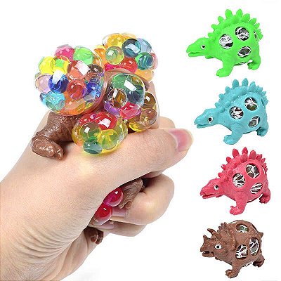 Squish Fidget Toy Anti stress Brinquedo Criança Dino Sortido