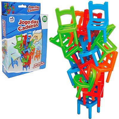 Jogo Educativo Jogo Das Cadeiras Infantil Brinquedo Presente