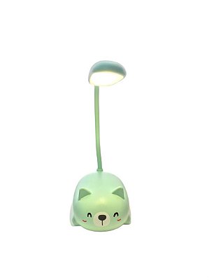 Luminária Infantil Abajur LED USB - Urso Verde