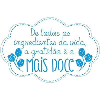 Stencil Litoarte - STA2-045 - Country  De todos os ingredientes da vida - 17x21cm