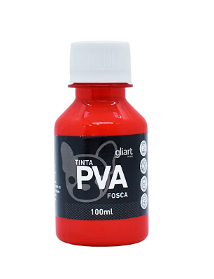 Tinta - PA3866 - PVA Fosca - Gliart - Vermelho Vivo - 100ml