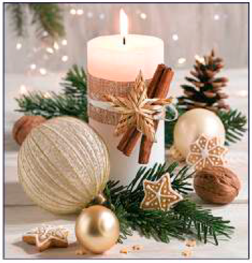 Guardanapo - 33318030 - Christmas Decoration - 33x33cm