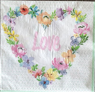 Guardanapo - G2-025 - Blossom Love - 33x33cm
