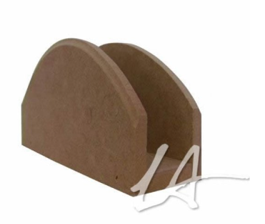 Porta Guardanapo em MDF Meia Lua R329
