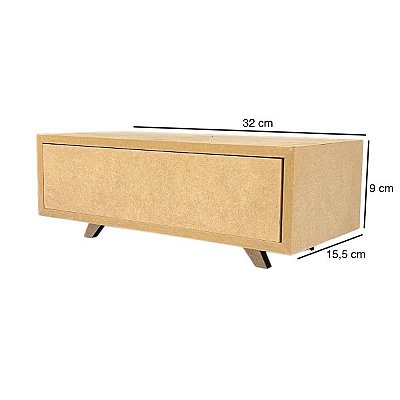 Cômoda com 1 gaveta Retrô Peq. R1435