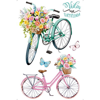 Transfer de Imagem Small - Bicicleta - TIS-008