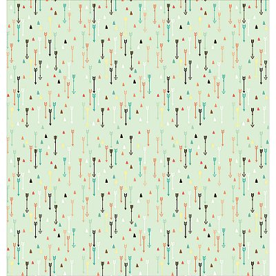 Papel de Scrapbook - SD-1085 - Dupla Face - Coleção Raposa