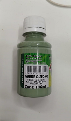 Tinta - 7261.100 - PVA Fosco Verde Outono - 100ml
