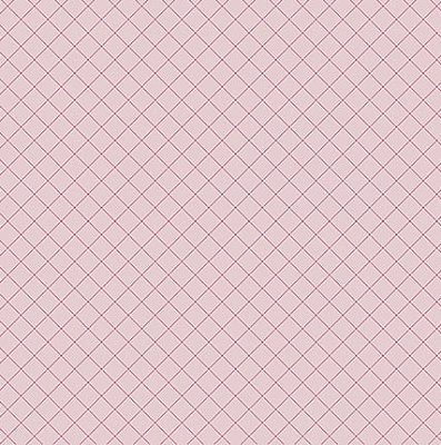 Papel Scrapbook - SH30-029 - Hot Stamping Litoarte - Xadrez Rosa Rosa